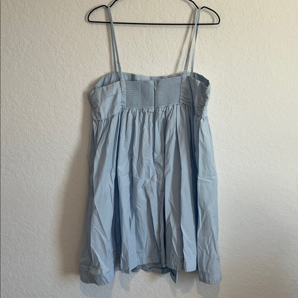 Aritzia X Sunday Best Proof Pale Blue Mini Babydoll Dress - Picture 8 of 8